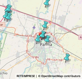 Mappa Via B e Latino Barilli Cecrope, 43126 Parma PR, Italia (4.43273)