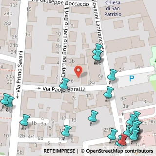 Mappa Via B e Latino Barilli Cecrope, 43126 Parma PR, Italia (0.08462)