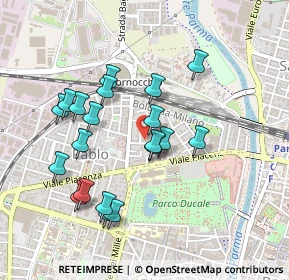 Mappa Via B e Latino Barilli Cecrope, 43126 Parma PR, Italia (0.444)