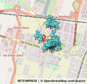 Mappa Via Urbano Rattazzi, 43126 Parma PR, Italia (0.266)