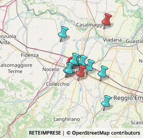 Mappa Via Urbano Rattazzi, 43126 Parma PR, Italia (9.01364)