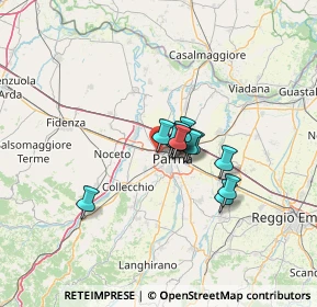 Mappa Via Urbano Rattazzi, 43126 Parma PR, Italia (7.8925)
