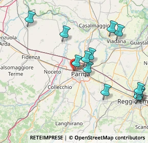 Mappa Via Urbano Rattazzi, 43126 Parma PR, Italia (18.15462)
