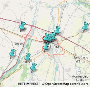 Mappa Via Urbano Rattazzi, 43126 Parma PR, Italia (6.20231)