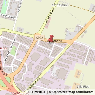 Mappa Via Venezia, 193, 43122 Colorno, Parma (Emilia Romagna)