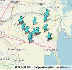 Mappa Via Noris, 44025 Massa Fiscaglia FE, Italia (10.005)