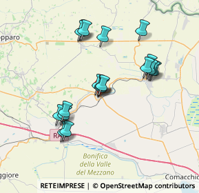 Mappa Via Roma, 44025 Massa Fiscaglia FE, Italia (6.77263)