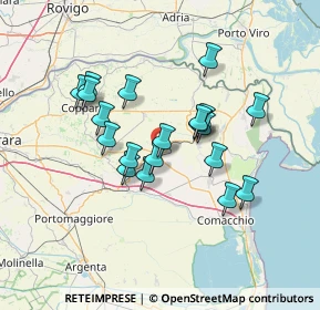 Mappa Via Europa, 44025 Massa Fiscaglia FE, Italia (11.7375)