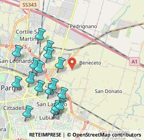 Mappa Strada Naviglia, 43122 Parma PR, Italia (2.31412)