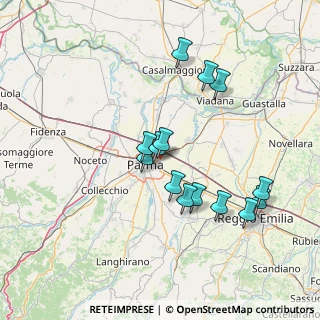 Mappa Strada Naviglia, 43122 Parma PR, Italia (13.67)