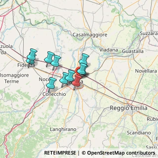 Mappa Via Edgardo Minozzi, 43122 Parma PR, Italia (10.19727)