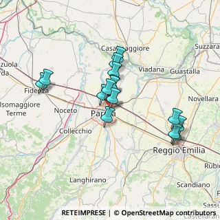 Mappa Via Edgardo Minozzi, 43122 Parma PR, Italia (12.46667)
