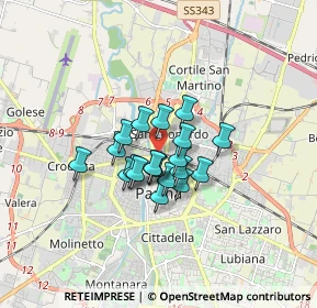 Mappa Parma Stazione, 43122 Parma PR, Italia (1.042)