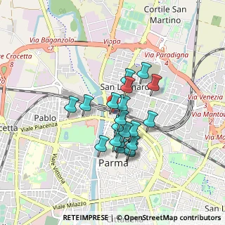Mappa Parma Stazione, 43122 Parma PR, Italia (0.663)