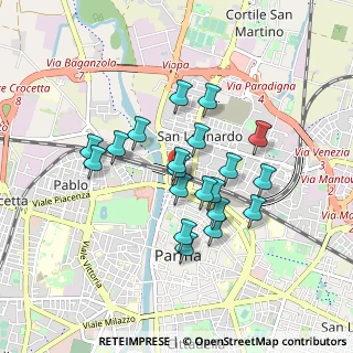 Mappa Parma Stazione, 43122 Parma PR, Italia (0.7365)