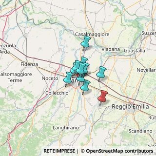 Mappa Via Ulisse Corazza, 43122 Parma PR, Italia (5.90364)