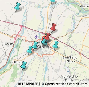 Mappa Via Bologna, 43122 Parma PR, Italia (5.90182)