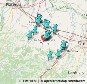 Mappa Località Marzano, 43039 Salsomaggiore Terme PR, Italia (10.3705)