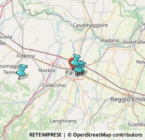 Mappa Via Lanfranco Giovanni, 43126 Parma PR, Italia (34.14182)