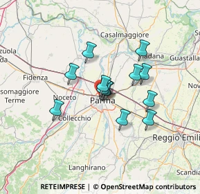 Mappa Via Lanfranco Giovanni, 43126 Parma PR, Italia (9.91538)