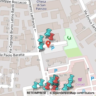 Mappa Via Lanfranco Giovanni, 43126 Parma PR, Italia (0.07778)
