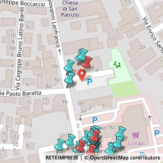 Mappa Via Giovanni Lanfranco, 43126 Parma PR, Italia (0.07778)
