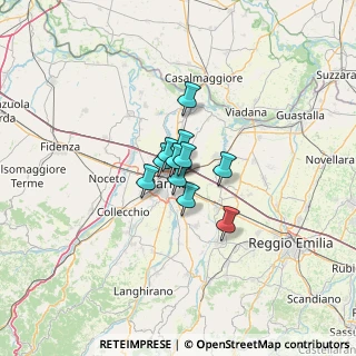 Mappa Via Eugenio, 43122 Parma PR, Italia (5.99818)