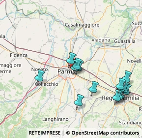 Mappa Via Eugenio, 43122 Parma PR, Italia (16.90286)