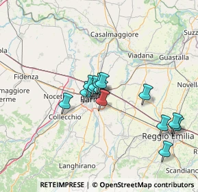 Mappa Via Eugenio, 43122 Parma PR, Italia (11.075)