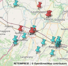 Mappa Via Eugenio, 43122 Parma PR, Italia (18.4275)