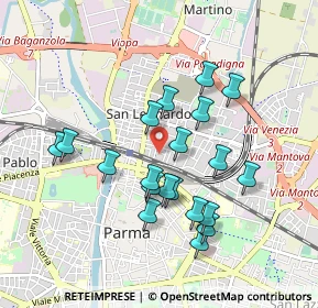 Mappa Via Bergamo, 43100 Parma PR, Italia (0.847)