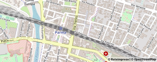 Mappa Parma