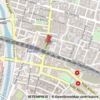 Mappa Via Trento, 21, 43122 Parma, Parma (Emilia Romagna)