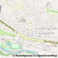 Map Luserna San Giovanni