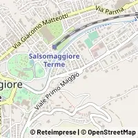 Kaart Salsomaggiore Terme