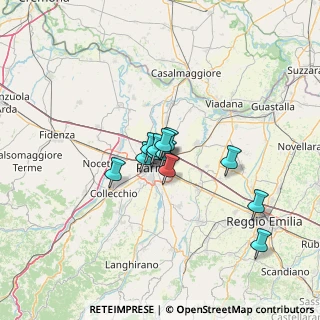 Mappa Via Domenico Pedretti, 43122 Parma PR, Italia (8.58667)