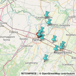Mappa Via Domenico Pedretti, 43122 Parma PR, Italia (13.22)