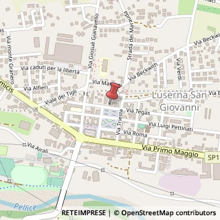 Mappa Via Tegas, 435, 10062 Luserna San Giovanni, Torino (Piemonte)