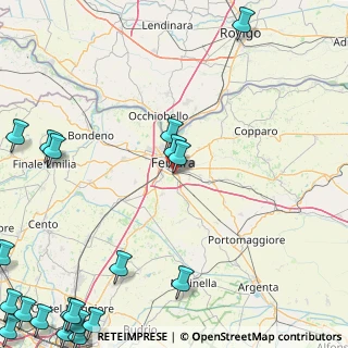 Mappa Via degli Alpini, 44124 Ferrara FE, Italia (31.3495)