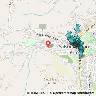 Mappa Via Fabio Filzi, 43039 Salsomaggiore Terme PR, Italia (0.6125)