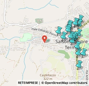 Mappa Via Fabio Filzi, 43039 Salsomaggiore Terme PR, Italia (0.6575)