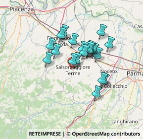 Mappa Via Fabio Filzi, 43039 Salsomaggiore Terme PR, Italia (10.607)