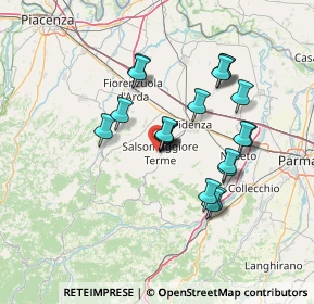 Mappa Via Fabio Filzi, 43039 Salsomaggiore Terme PR, Italia (12.032)