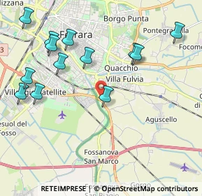 Mappa Via Alberto Marvelli, 44124 Ferrara FE, Italia (2.38538)