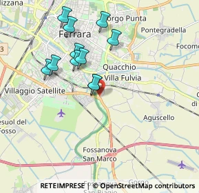 Mappa Via Alberto Marvelli, 44124 Ferrara FE, Italia (1.76182)