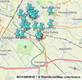 Mappa Via Alberto Marvelli, 44124 Ferrara FE, Italia (1.919)