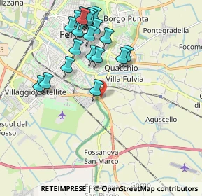 Mappa Via Alberto Marvelli, 44124 Ferrara FE, Italia (2.067)