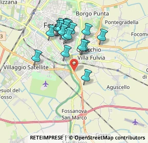 Mappa Via Alberto Marvelli, 44124 Ferrara FE, Italia (1.7265)