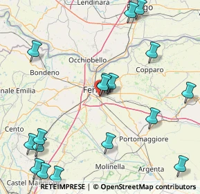 Mappa Via Alberto Marvelli, 44124 Ferrara FE, Italia (23.14737)
