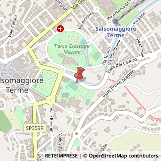Mappa Viale Lavoro, 6, 43039 Salsomaggiore Terme, Parma (Emilia Romagna)